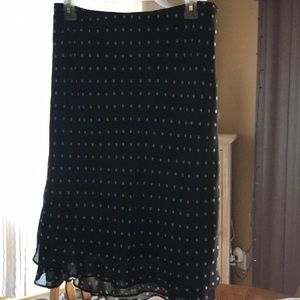 Polka dot skirt
